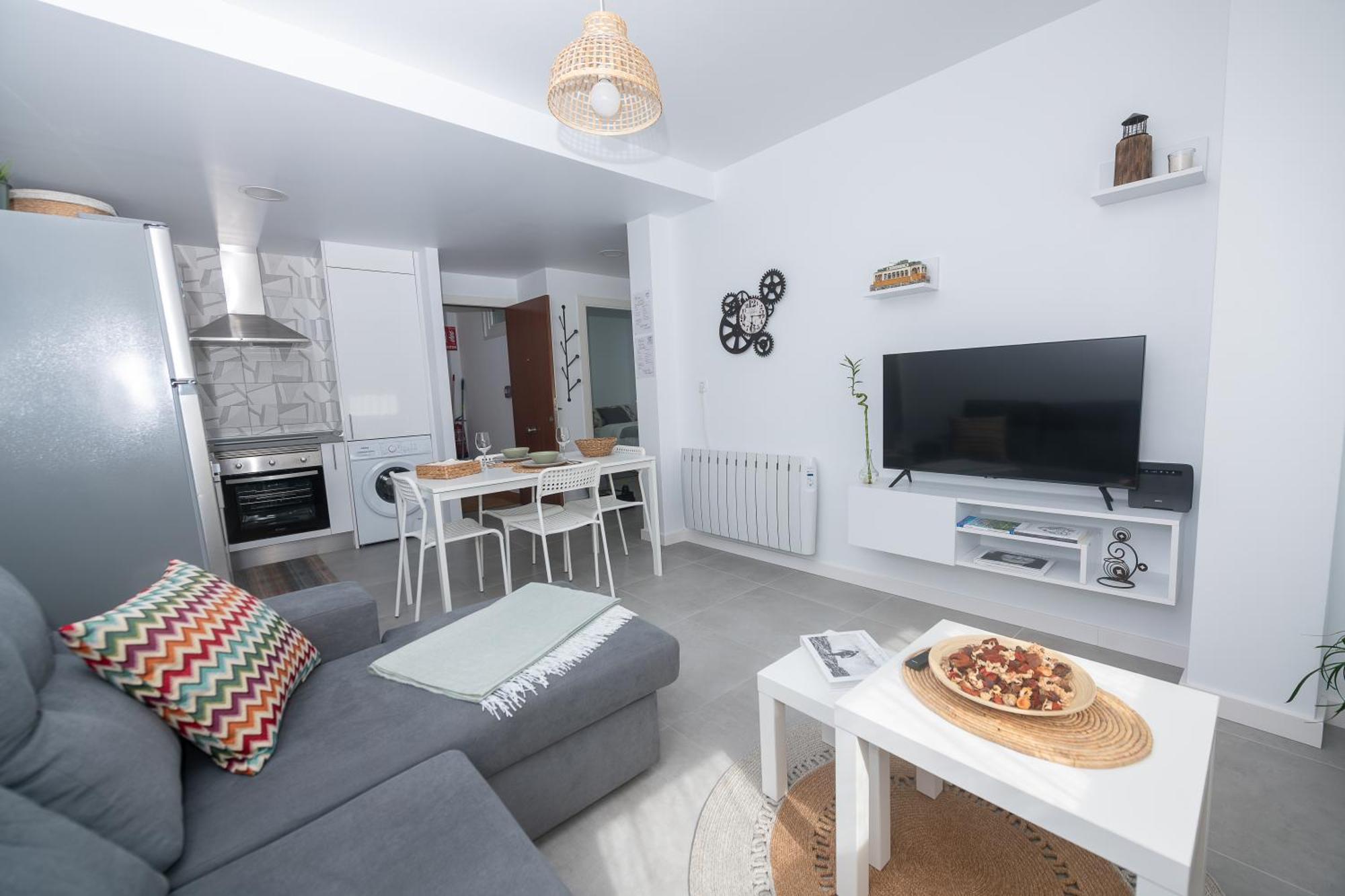 Apartamento O Tranvia En El Centro De Финистерре Экстерьер фото
