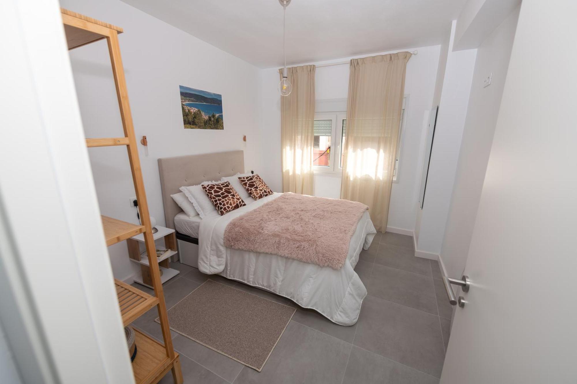 Apartamento O Tranvia En El Centro De Финистерре Экстерьер фото
